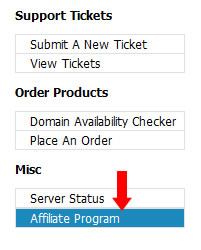 Affiliate Program